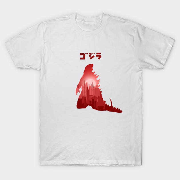 Godzilla T-Shirt by Cmmndo_Sev